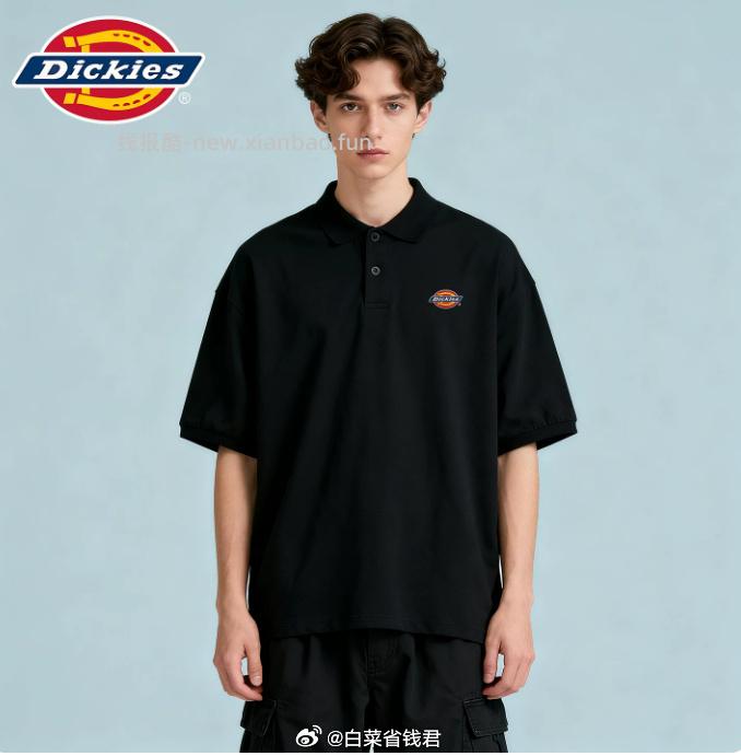 Dickies新款夏季翻领POLO衫 95元 - 线报酷