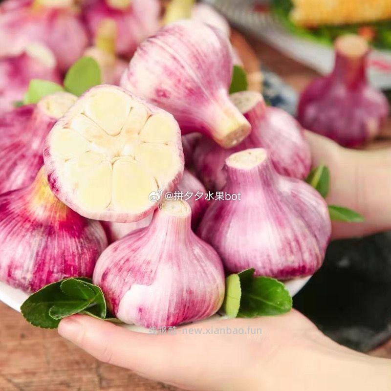 紫皮蒜4.5斤 10.8元 - 线报酷