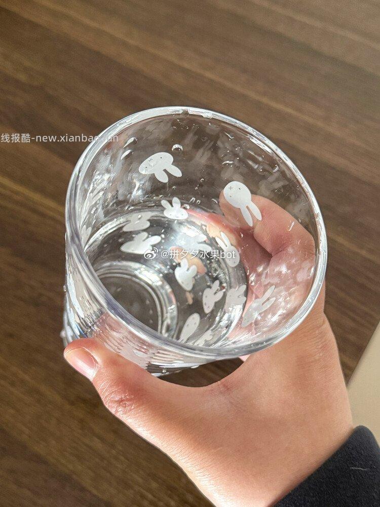 米菲印花玻璃杯共2个 7.9元 - 线报酷