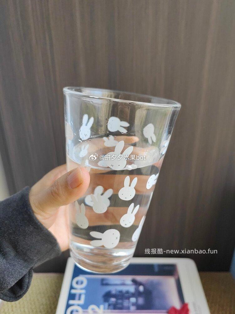 米菲印花玻璃杯共2个 7.9元 - 线报酷