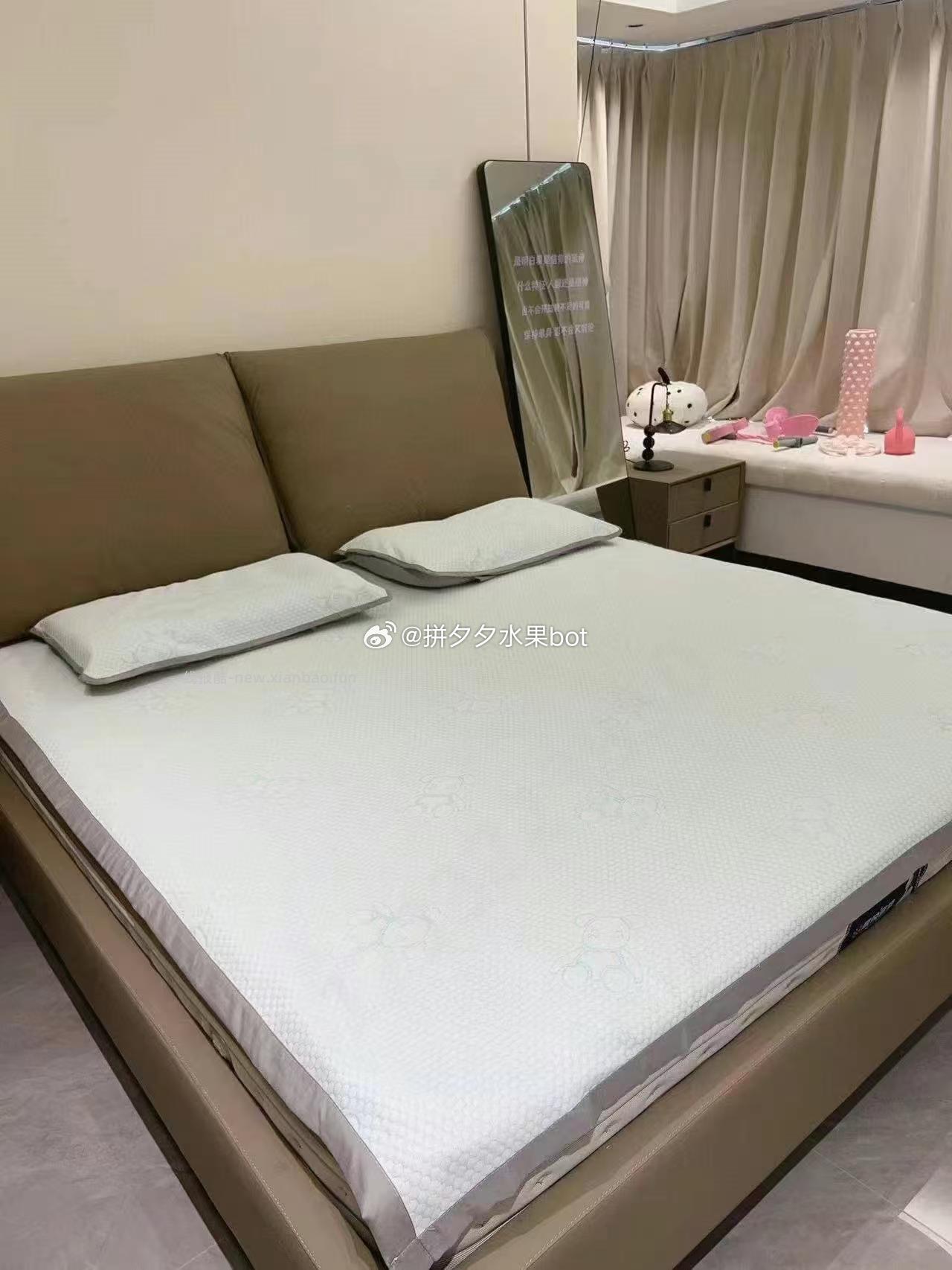 婧麒冰豆豆凉席90cm*200cm 49.9元 - 线报酷