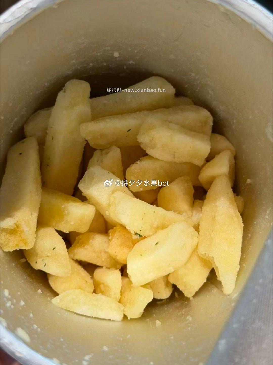 脆升升薯条50g*3大杯 8.9元 - 线报酷