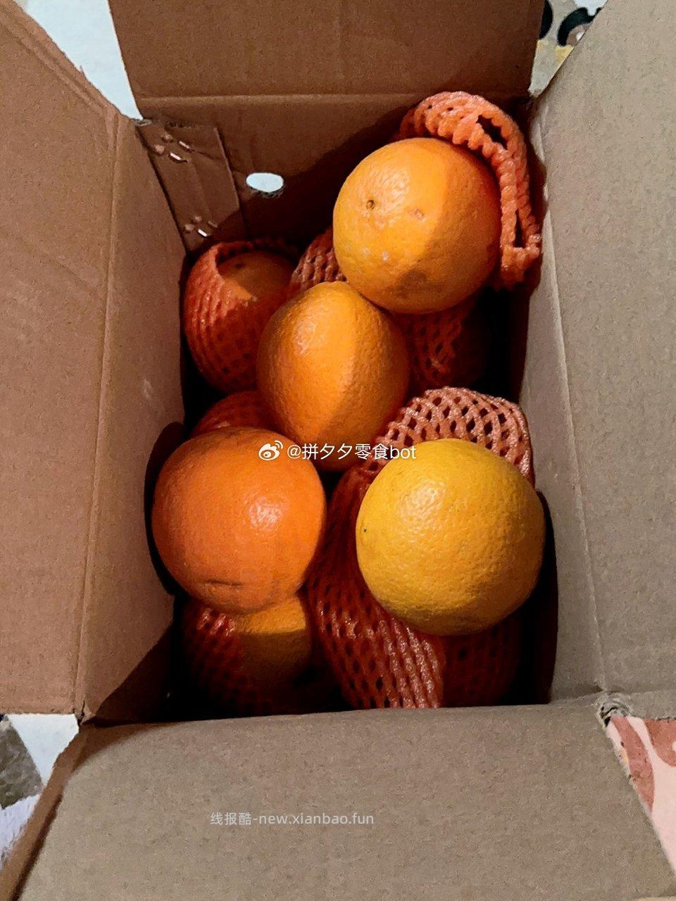 鲜橙伦晚脐橙5斤带箱 8.9元 - 线报酷