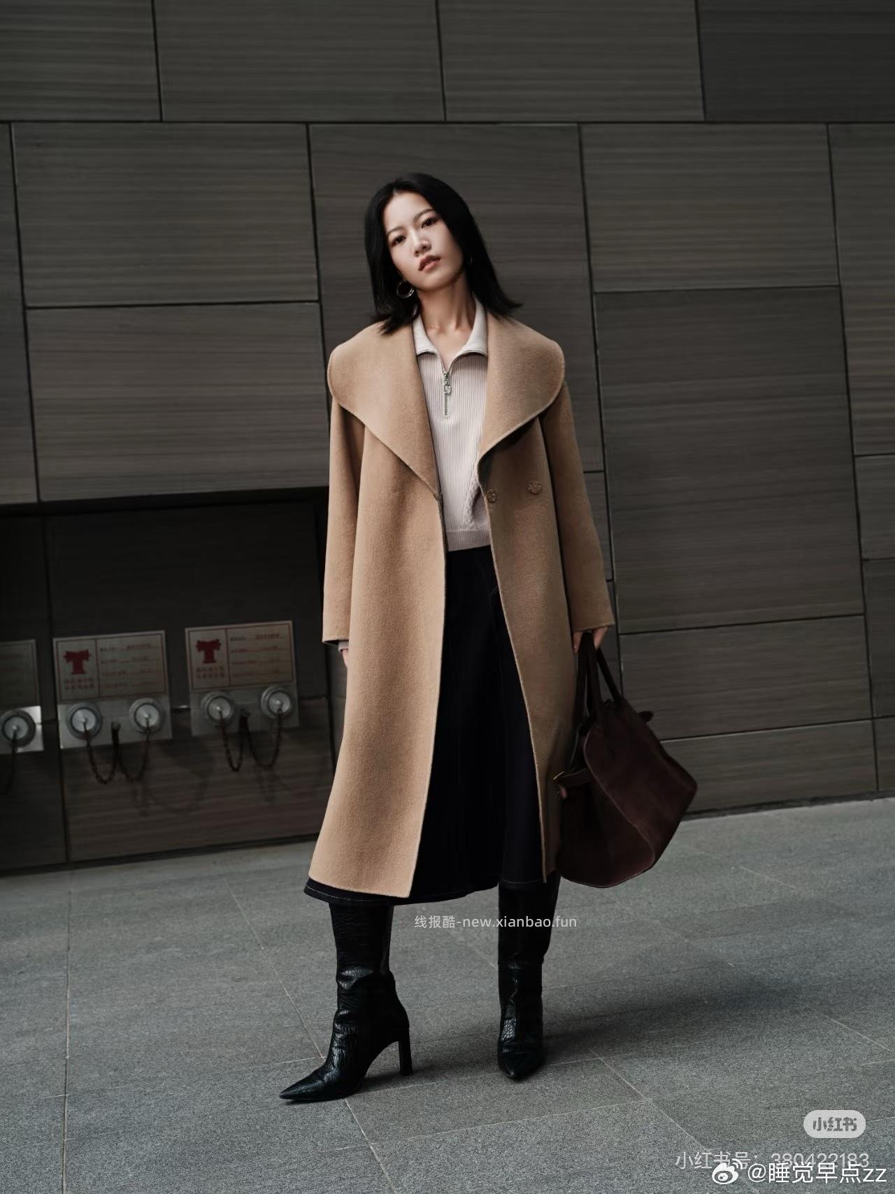 vm大衣材质很好50%蚝牛绒50%骆驼绒1.店铺券2299-3002.fsq3000-400 - 线报酷