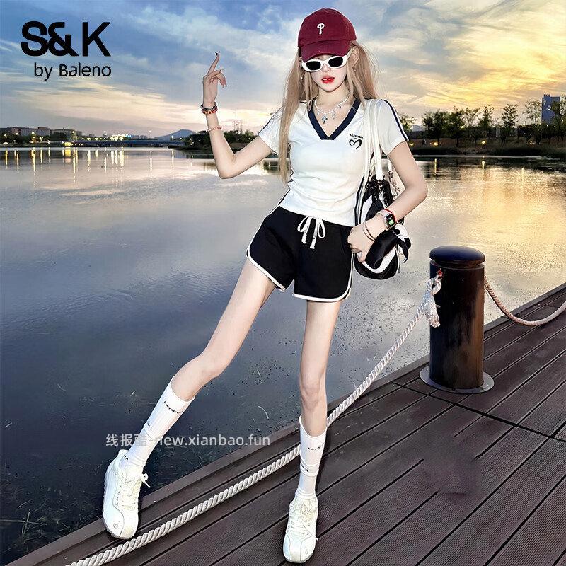 班尼路S&K短袖polo衫 59元，班尼路S&K运动套装一整套两件套 59元 - 线报酷