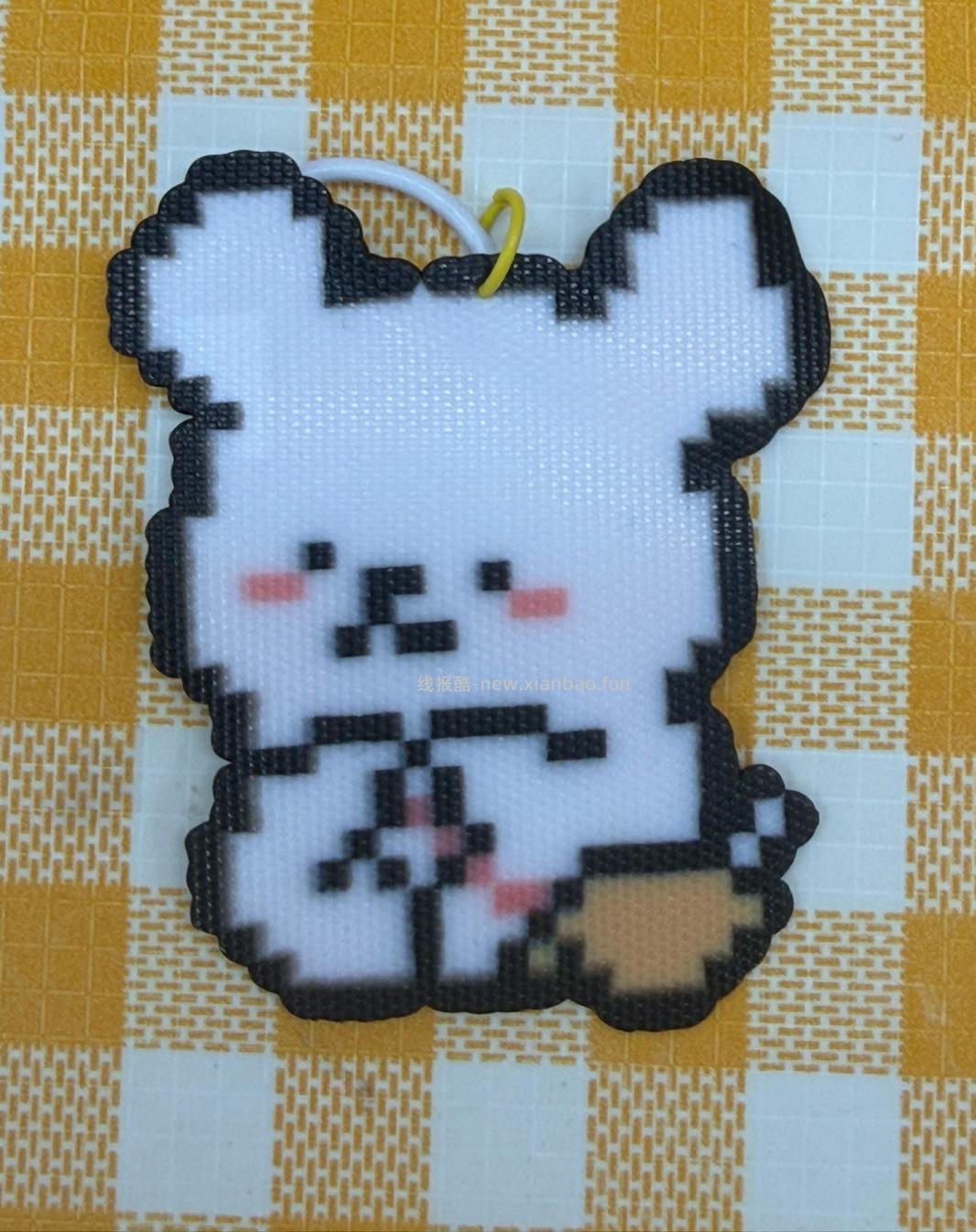 又去玩了39.9的拼豆 对错牌小姐姐没给我烫好 正在店里帮我重拼 - 线报酷