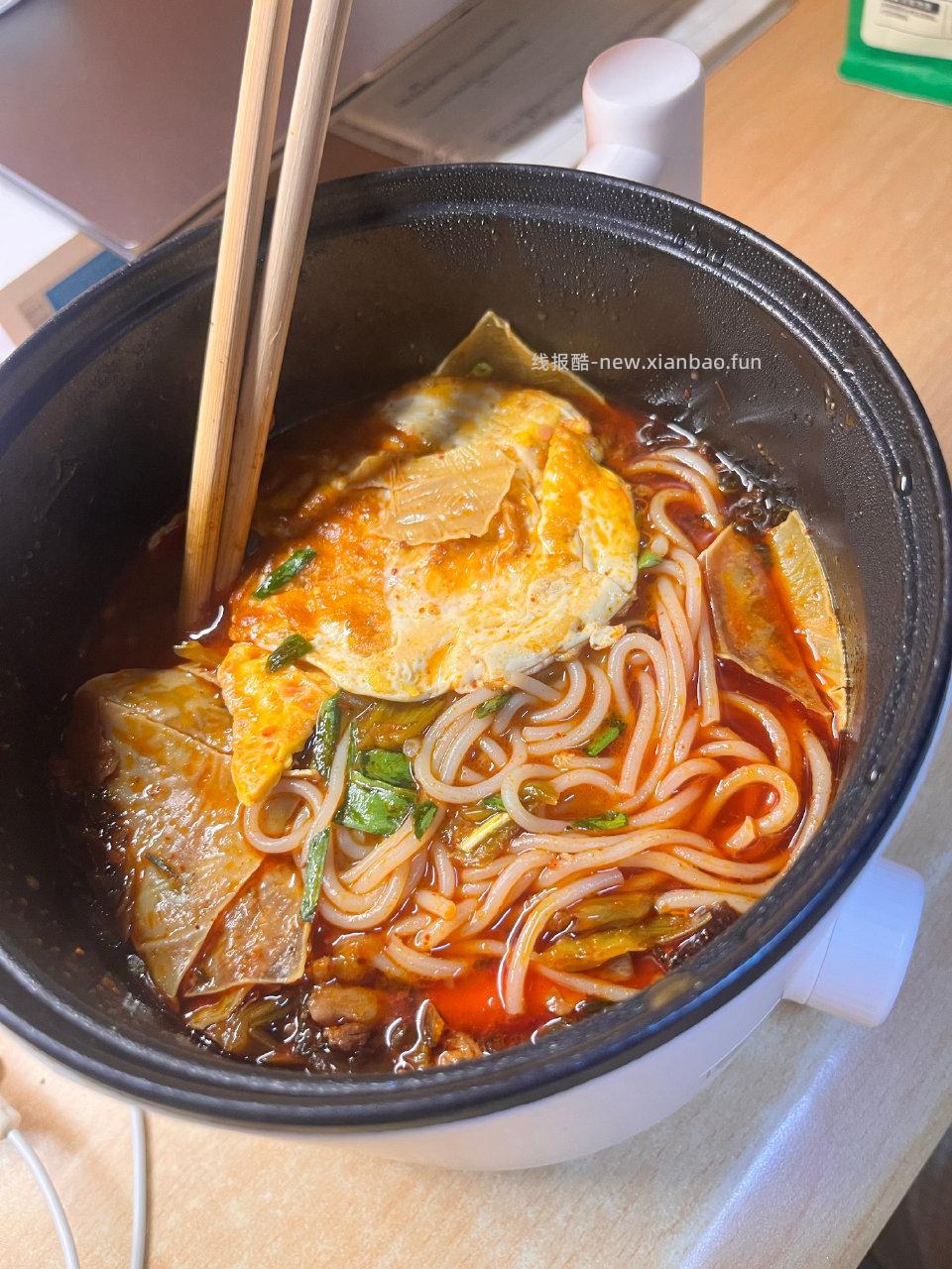 mxb这个米线很好吃可以兑尝尝 - 线报酷