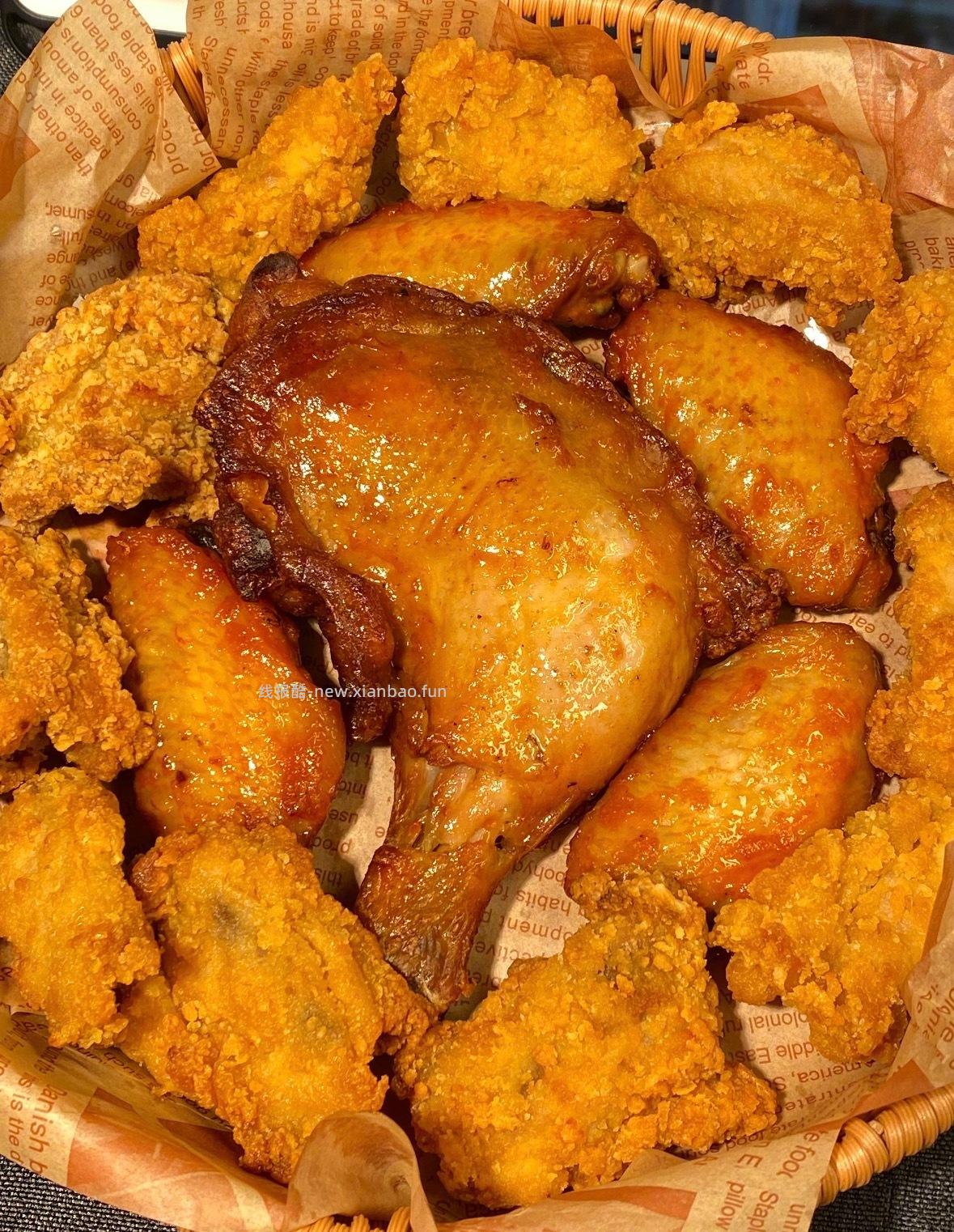 圣农空气炸锅半成品食材任选5件 68元 - 线报酷