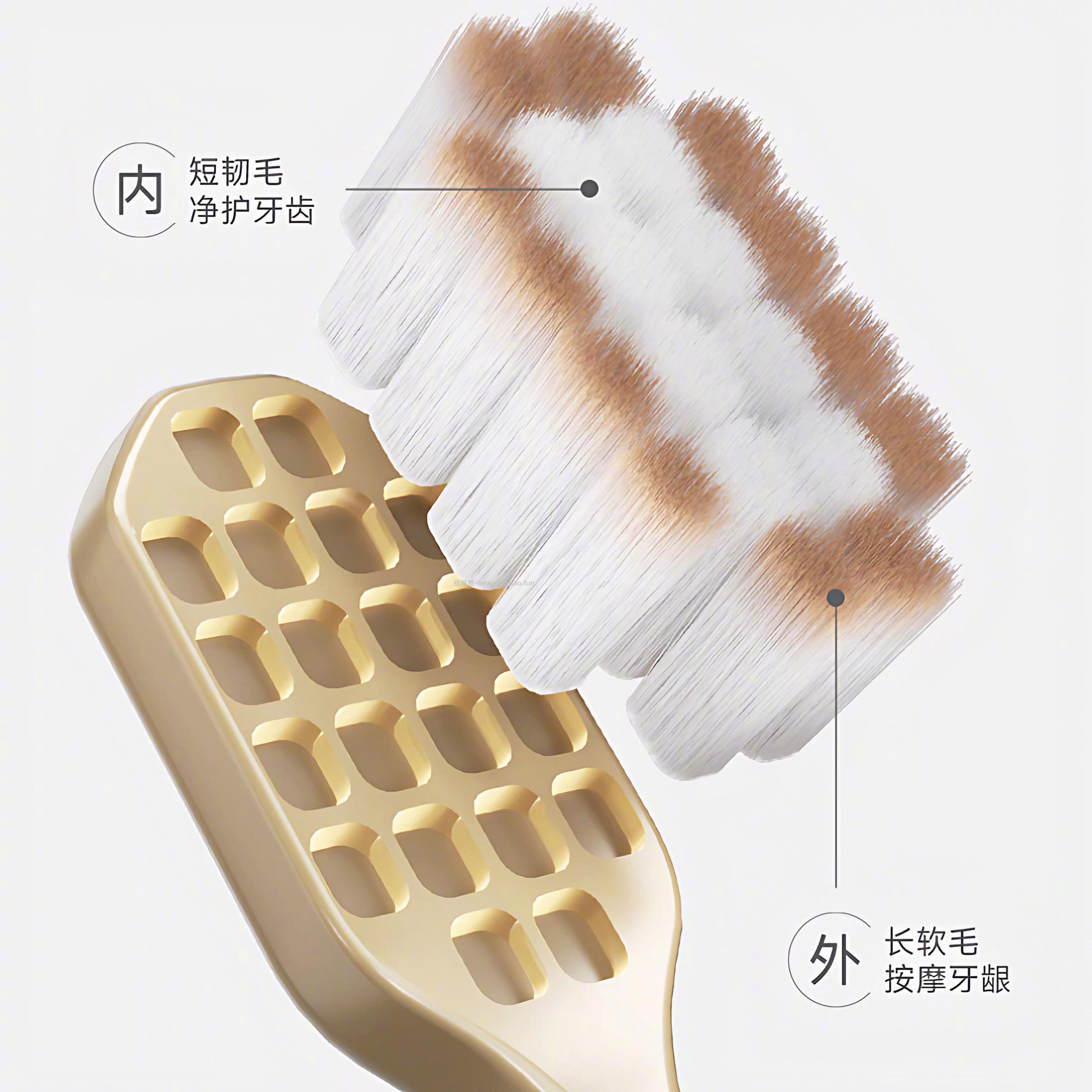 金倍健软毛宽头牙刷6支 13元 - 线报酷