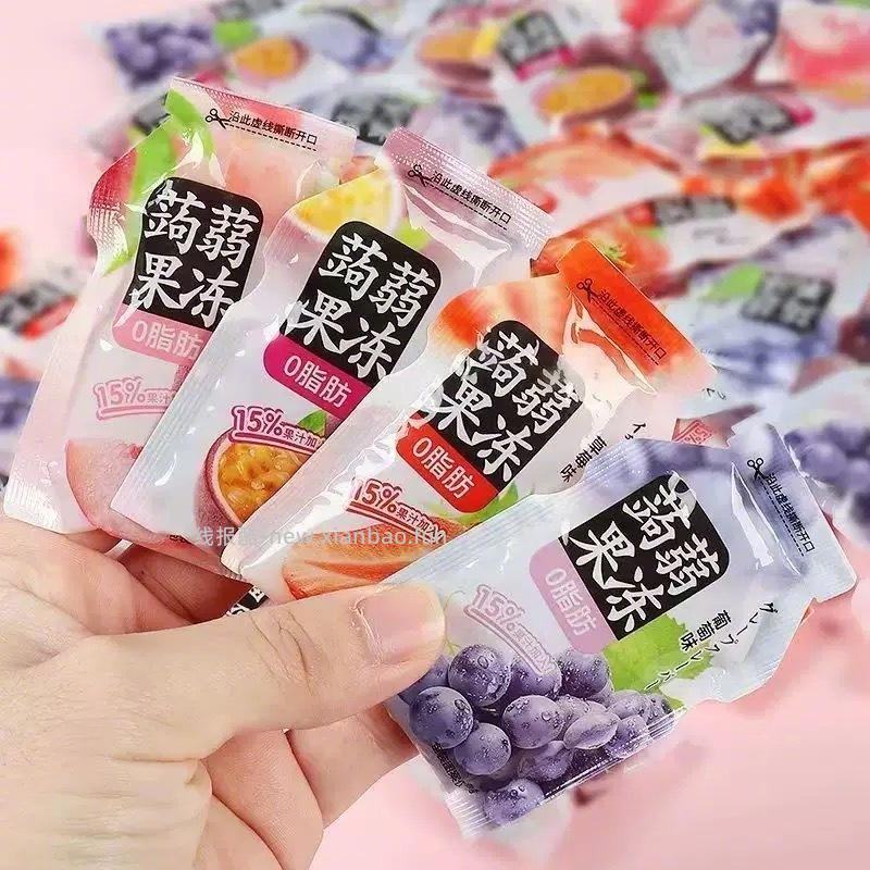 鲸氏少女混合口味蒟蒻果冻30小包 4元 - 线报酷