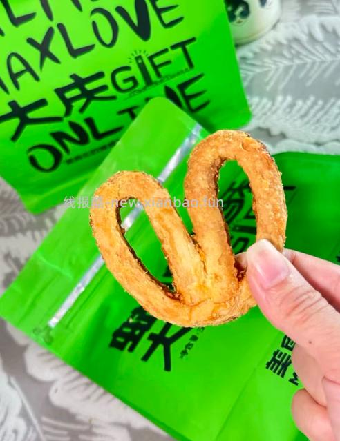 美食乐蝴蝶酥370g/袋 23.9元 - 线报酷