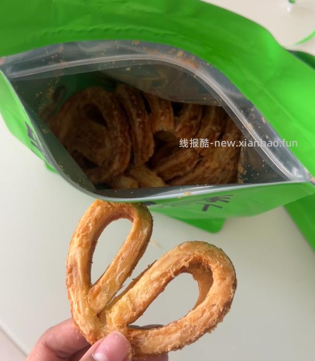 美食乐蝴蝶酥370g/袋 23.9元 - 线报酷