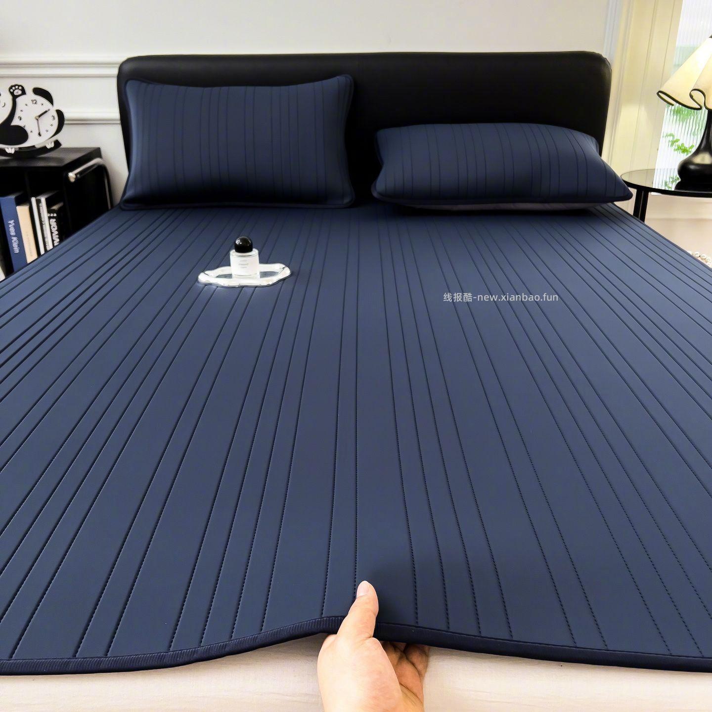 朵亚之星冰丝软凉席90*200cm+枕头1只 91元 - 线报酷