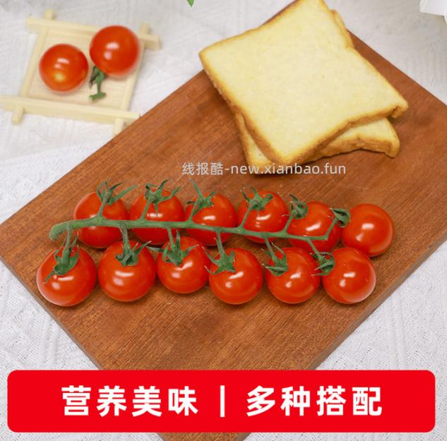 京鲜生＆富美鹤城樱桃番茄430g*2盒 16.9元 - 线报酷