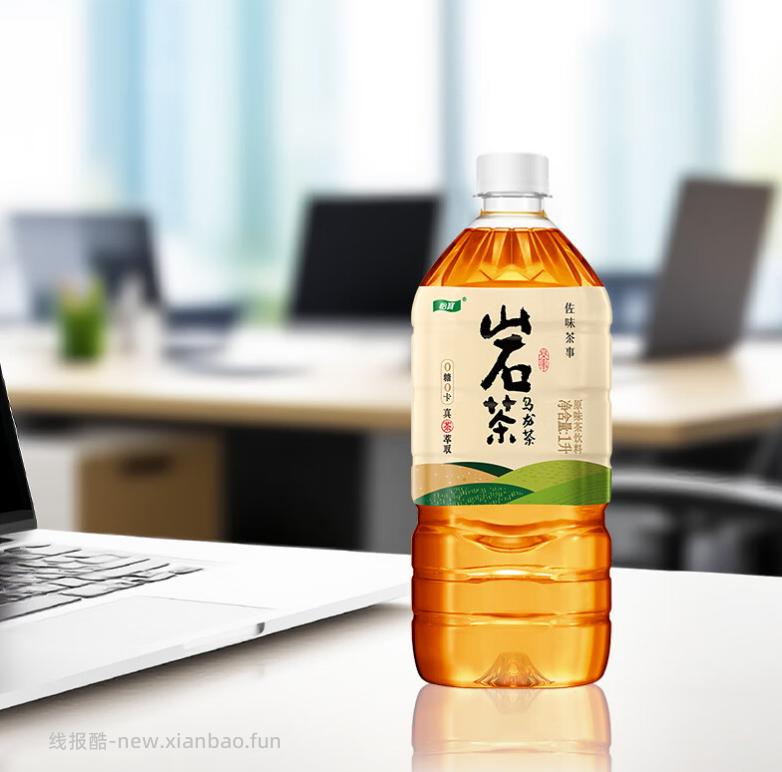 怡宝佐味茶事无糖茶饮料1L*4瓶 到手铁观音2瓶+岩茶2瓶 15.9元 - 线报酷