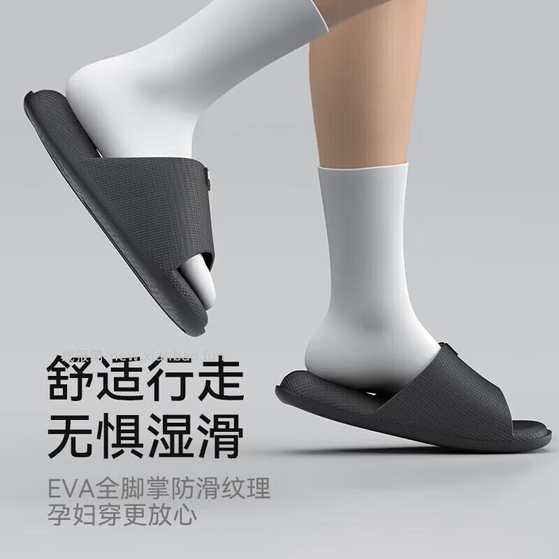 三利黑色EVA材质凉拖拍2件 19.9元，三利瑰红色EVA材质沙滩拖鞋拍2件 19.9元 - 线报酷