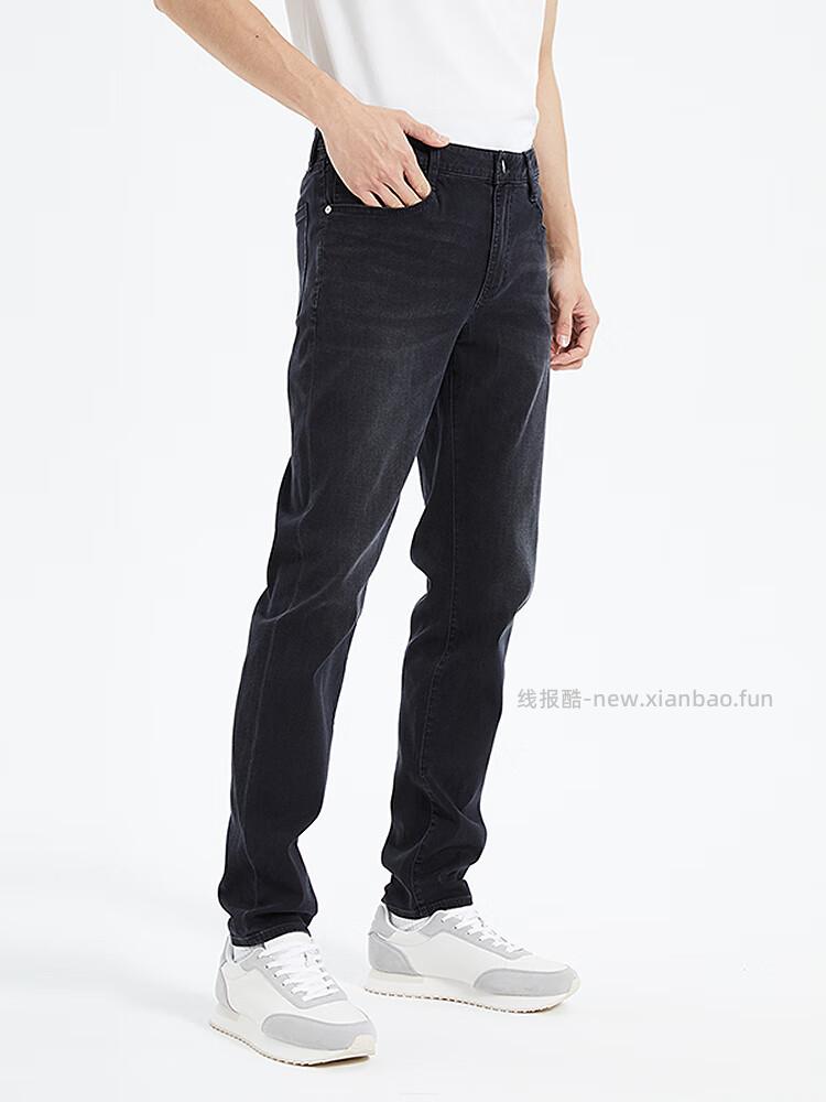 利郎天丝莱赛尔男弹力牛仔裤 105元 - 线报酷