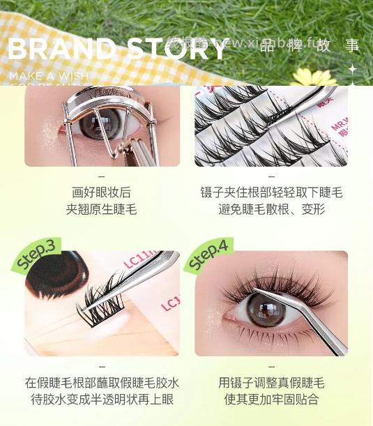 心愿先生动物系列（鸟啾啾）假睫毛36簇*2盒 20.00元 - 线报酷