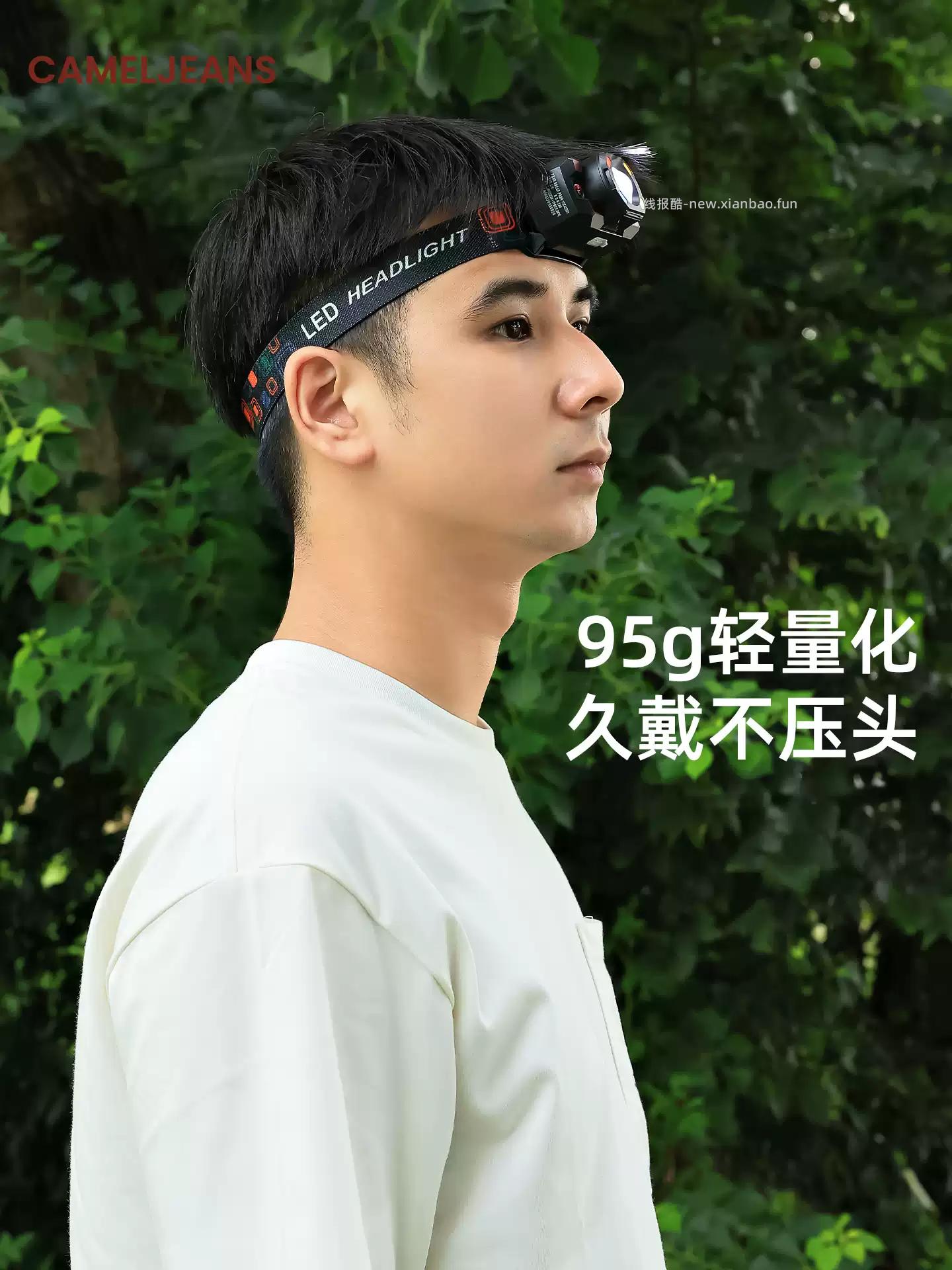 骆驼极光Pro Led头灯 19.37元 - 线报酷