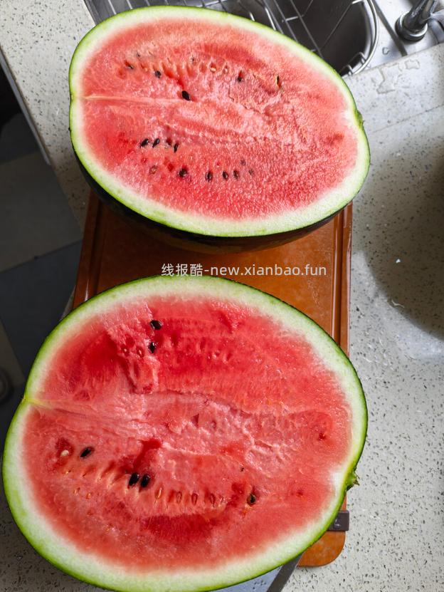 京喜冰糖麒麟西瓜8-9斤 24.5元 - 线报酷