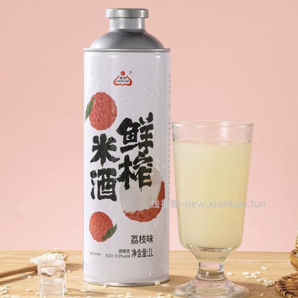 生龙孝感米酒醪糟甜酒酿1L 17.23元 - 线报酷