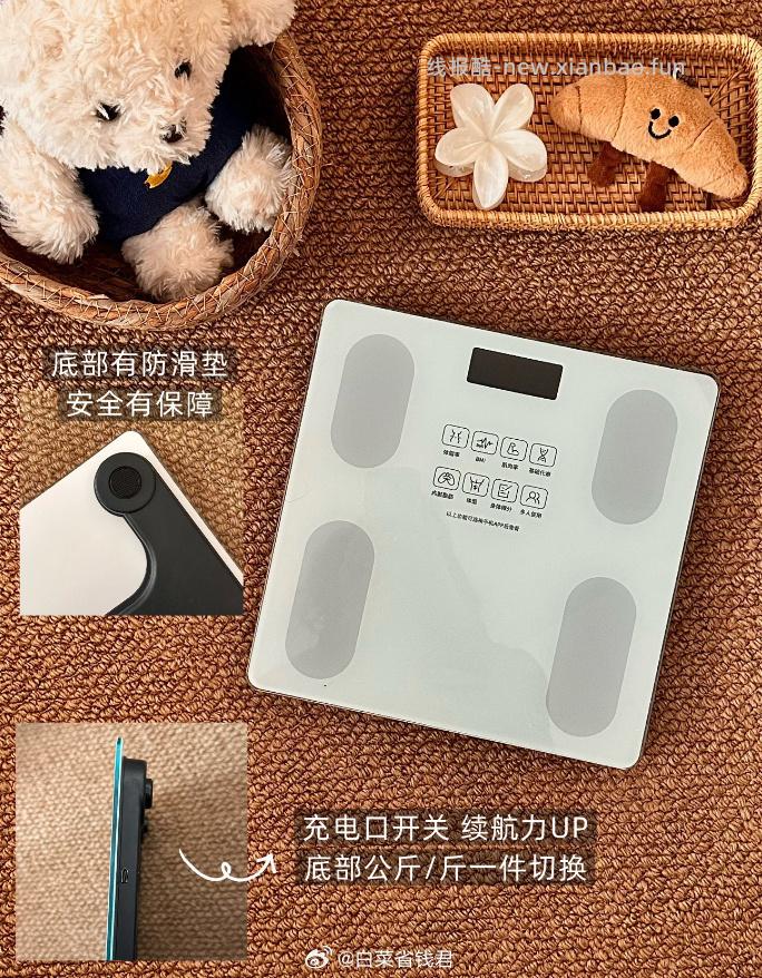 米家 app体脂秤 14.9元 - 线报酷