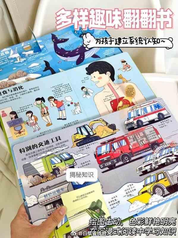 青葫芦揭秘翻翻书拍4件 19.8元 - 线报酷