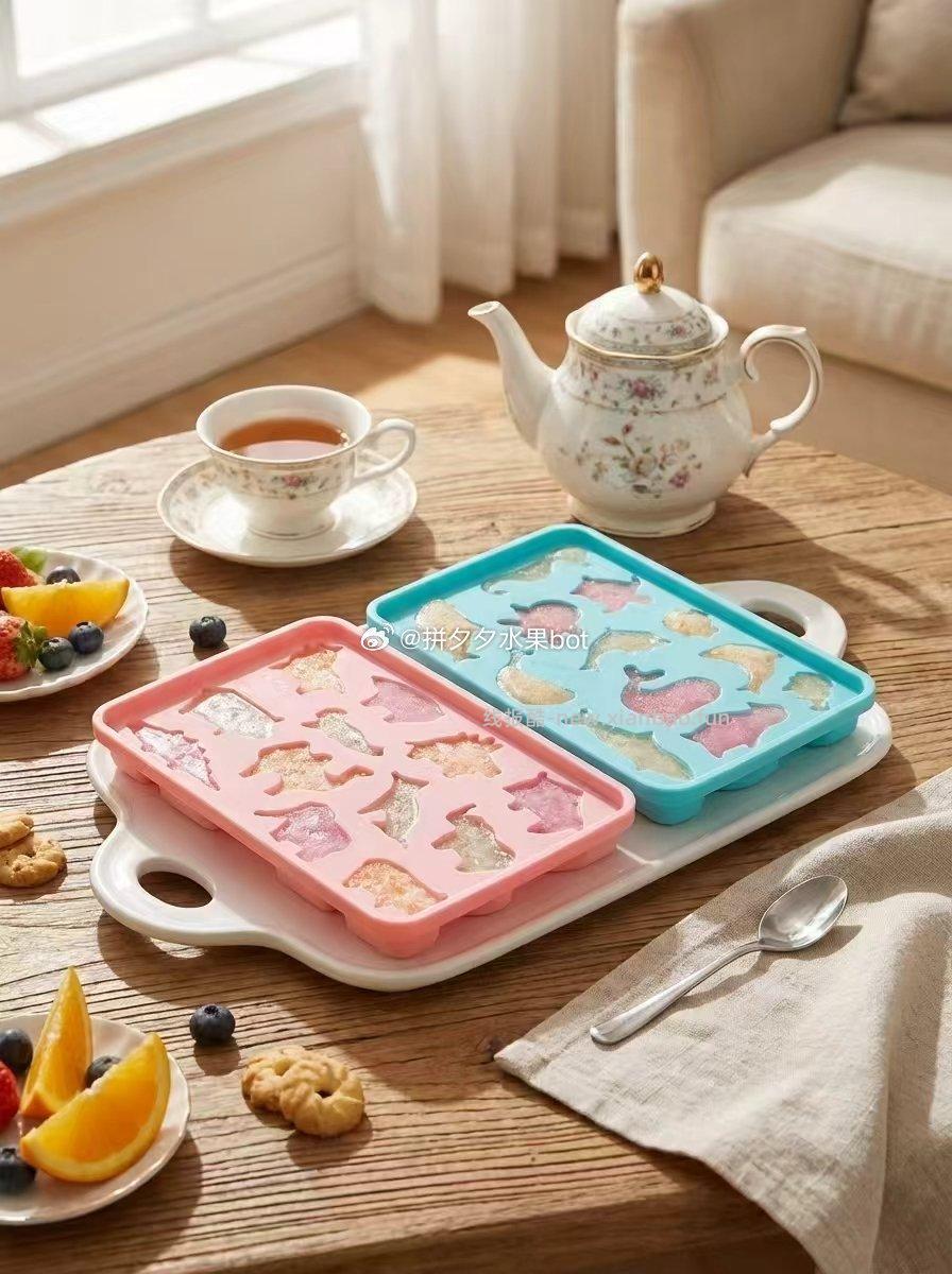 茶花冰块模具硅胶1只 13.9元 - 线报酷