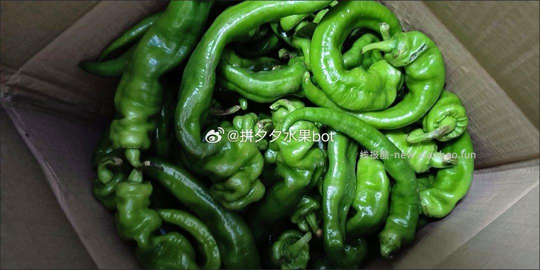 螺丝椒带箱3斤 10.9元 - 线报酷