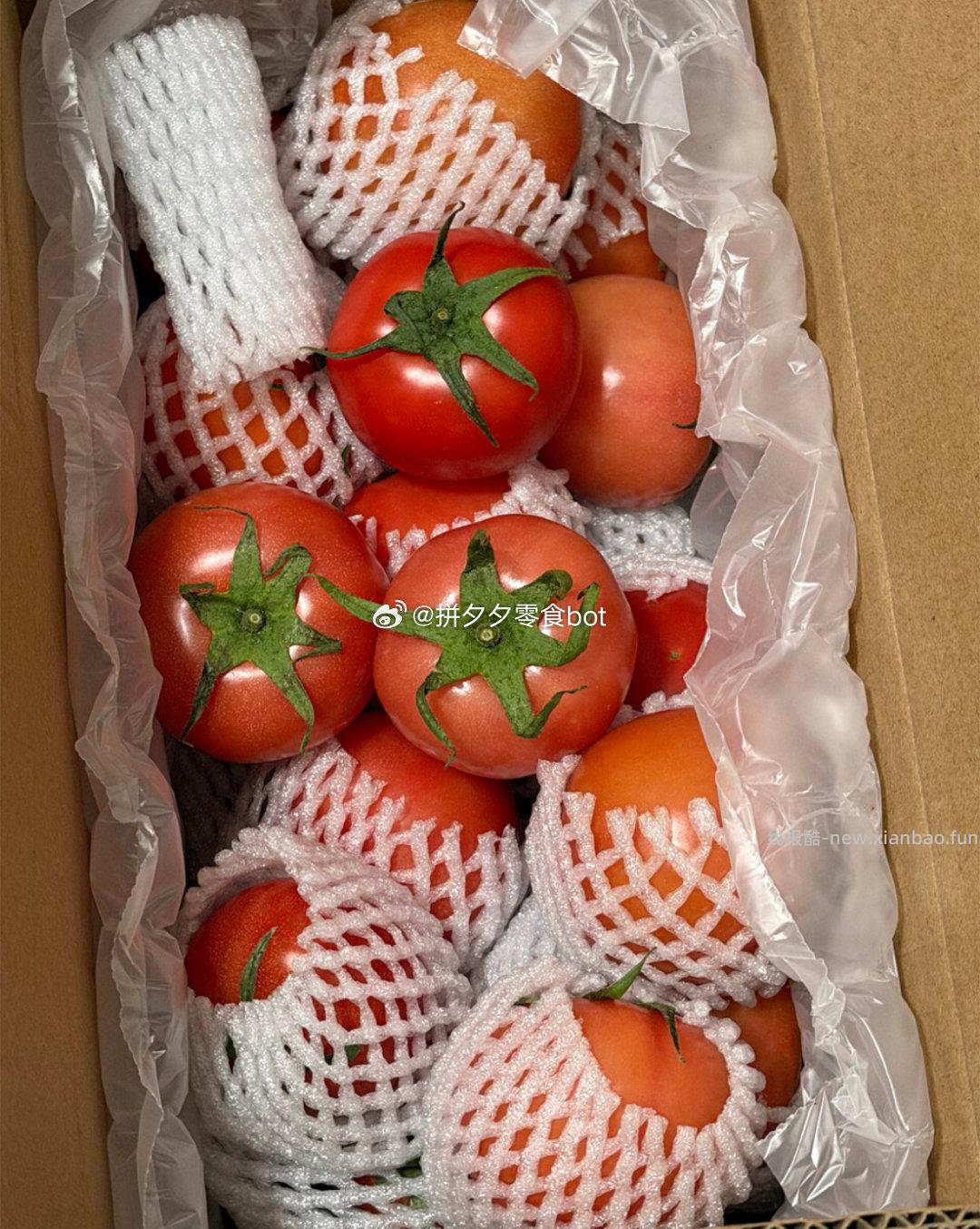沙瓤番茄带箱5斤 8.99元 - 线报酷