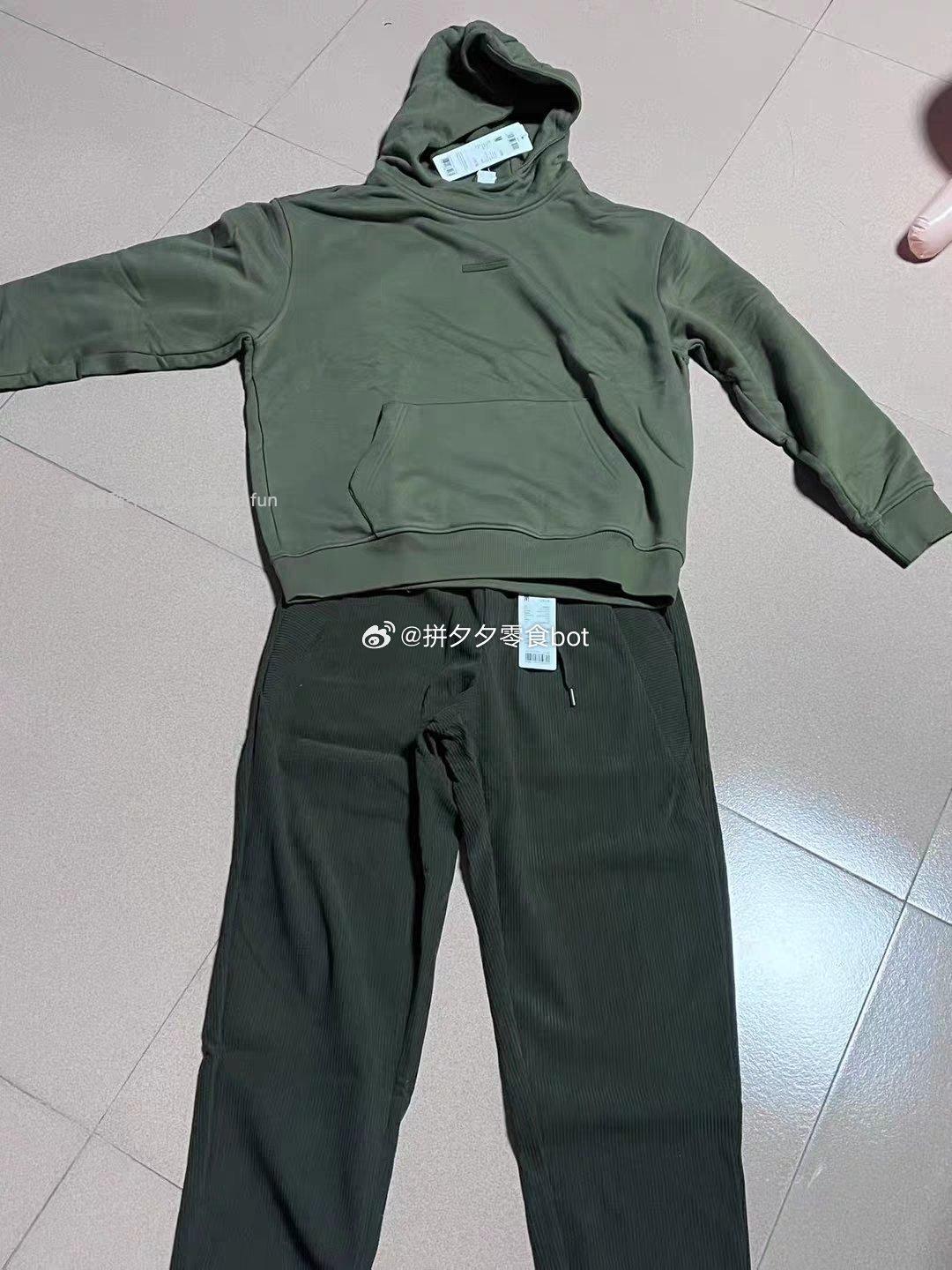 森马卫衣裤子2件 76元 - 线报酷