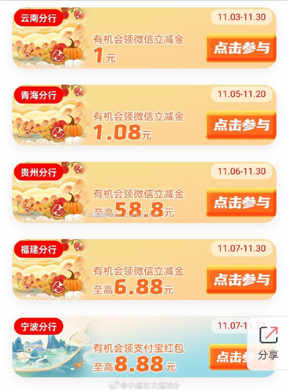 mp://EQFBqRmjswCy2Kygh羊毛新上线北京、上海、福建、宁波、贵州、青海 - 线报酷