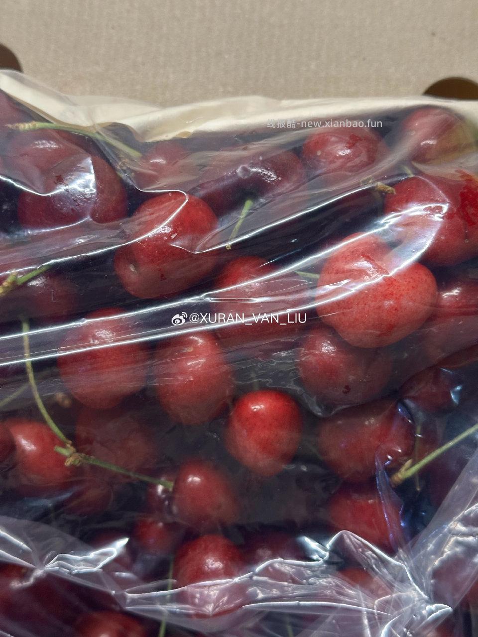 最近买大润发的车厘子一定要去店里看看再下单了不如前段时间质量好里面很多烂的 - 线报酷