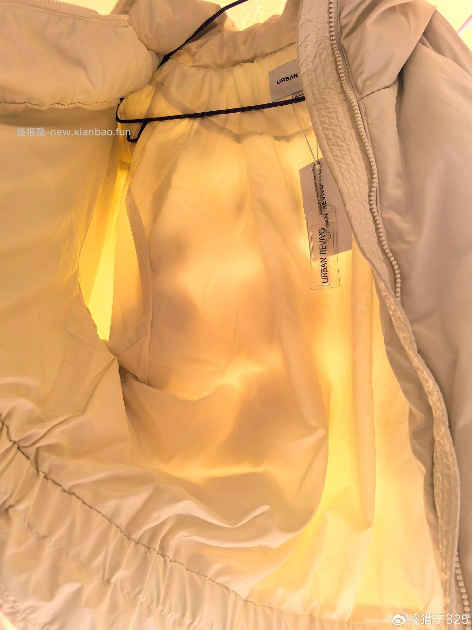 ur这个衣服挺漂亮的版型很好就是这个棉有点过分 - 线报酷