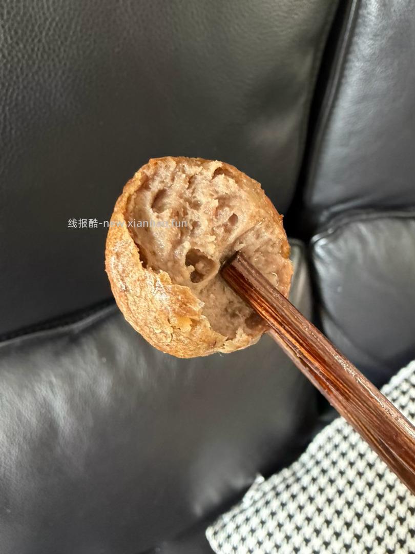 昨天发的潮发的牛肉丸 空气炸锅10分钟 很好吃 今天还可以买 - 线报酷