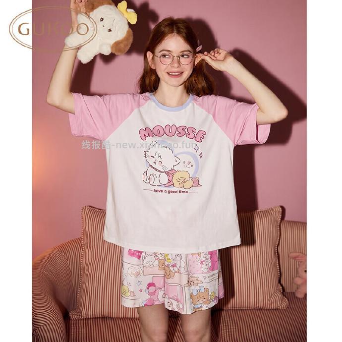 活动0点结束 54.5 mikko联名短袖短裤套装 64.5 - 线报酷