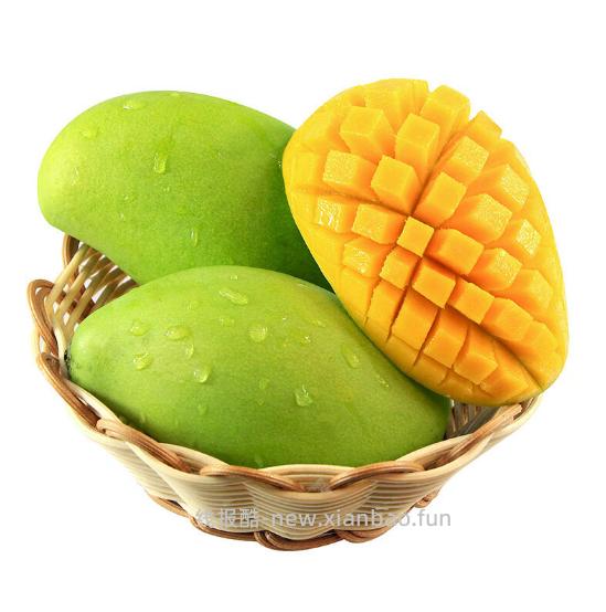 玖原农珍海南金煌芒果净4.5斤 12.9元 - 线报酷