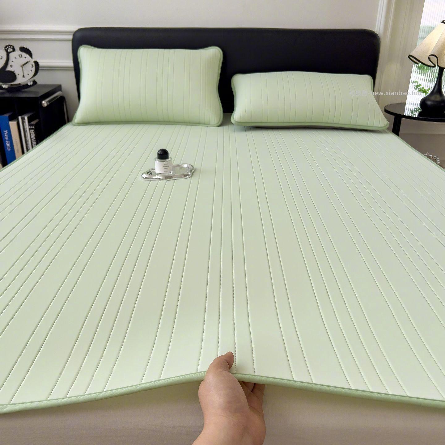 朵亚之星冰丝软凉席90*200cm+枕头1只 91元 - 线报酷