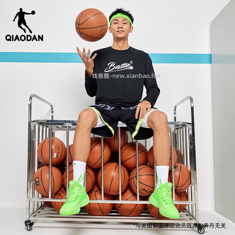 乔丹闪亮绿毒牙TEAM实战青少年男鞋篮球鞋 99元 - 线报酷