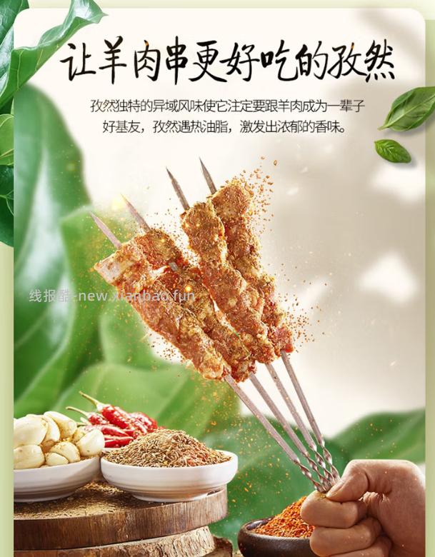 味好美孜然粉10g 1.42元 - 线报酷