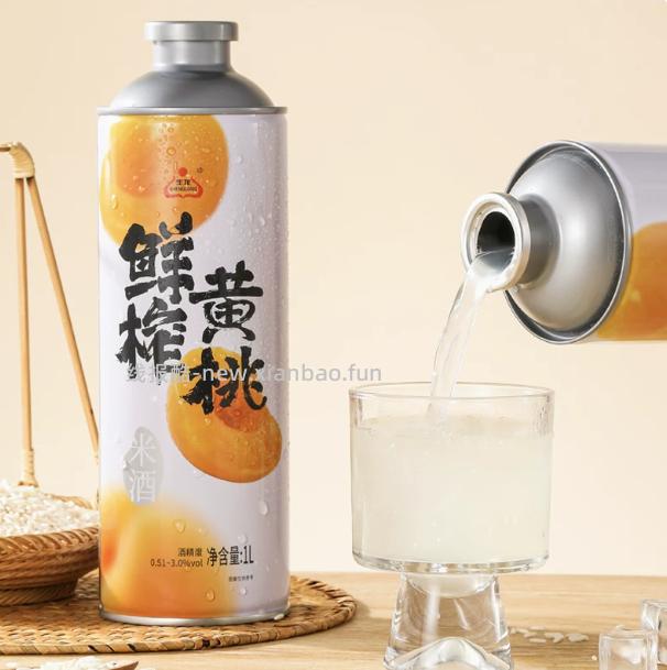 生龙孝感米酒醪糟甜酒酿1L 17.23元 - 线报酷