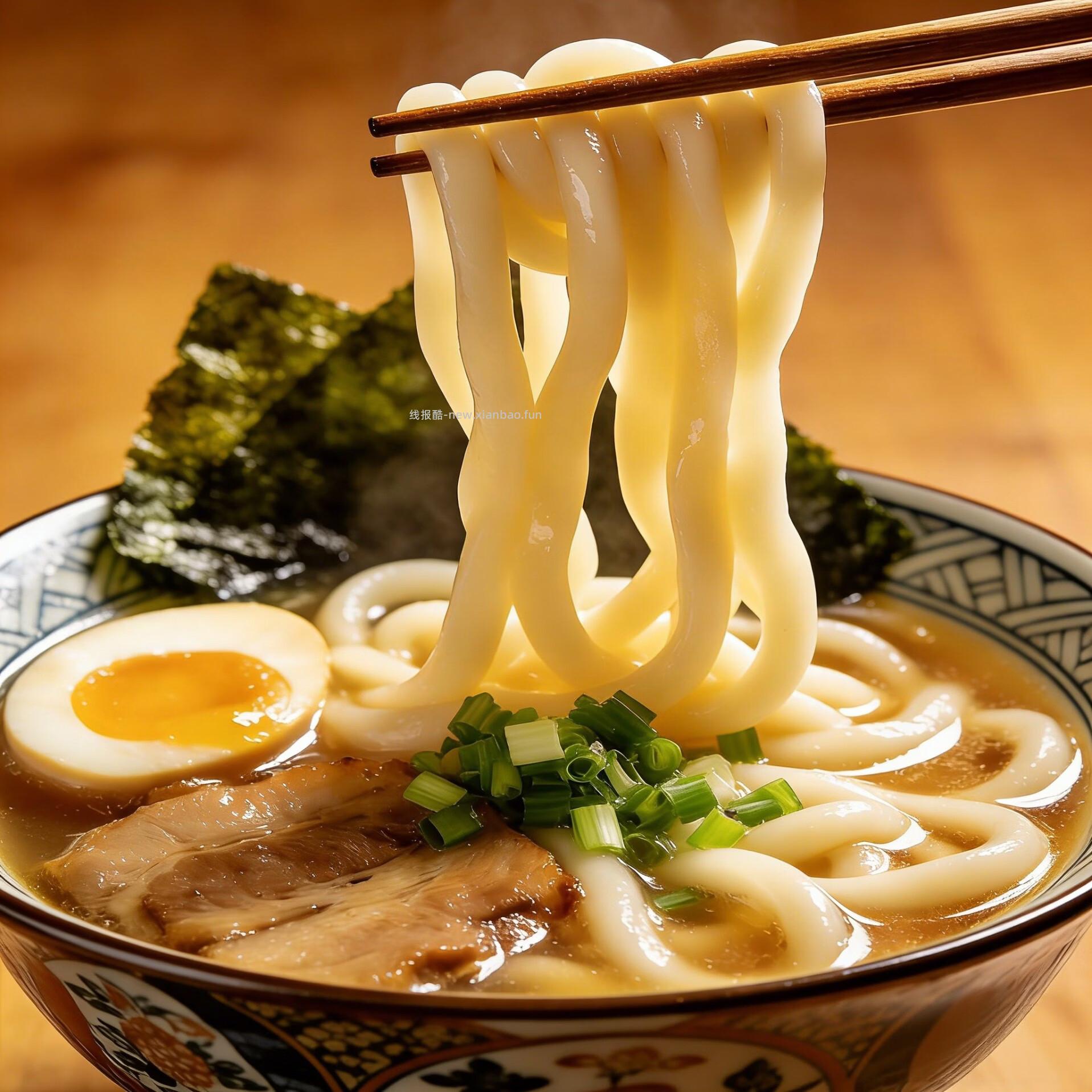 伊田面馆日式乌冬面200g*6袋 13.5元 - 线报酷