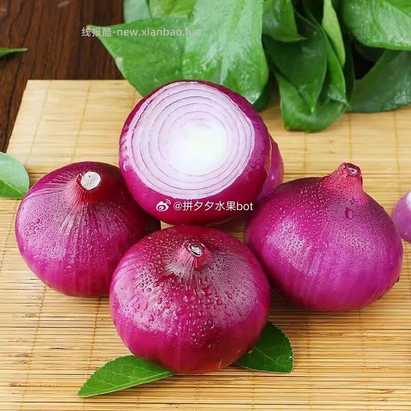 紫皮洋葱净重9斤 4.49元 - 线报酷