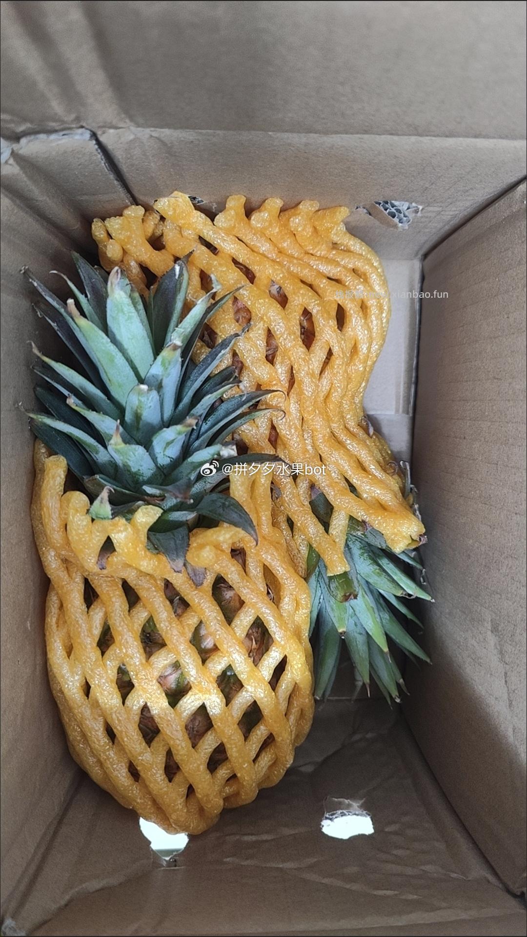 金钻凤梨4.5斤净重 16.8元 - 线报酷