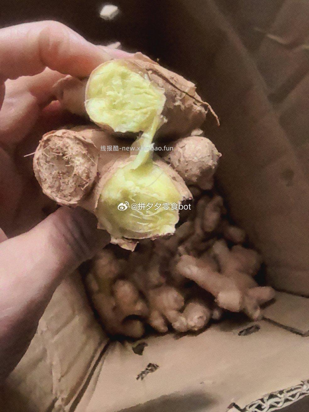 小黄姜5斤 11.9元 - 线报酷