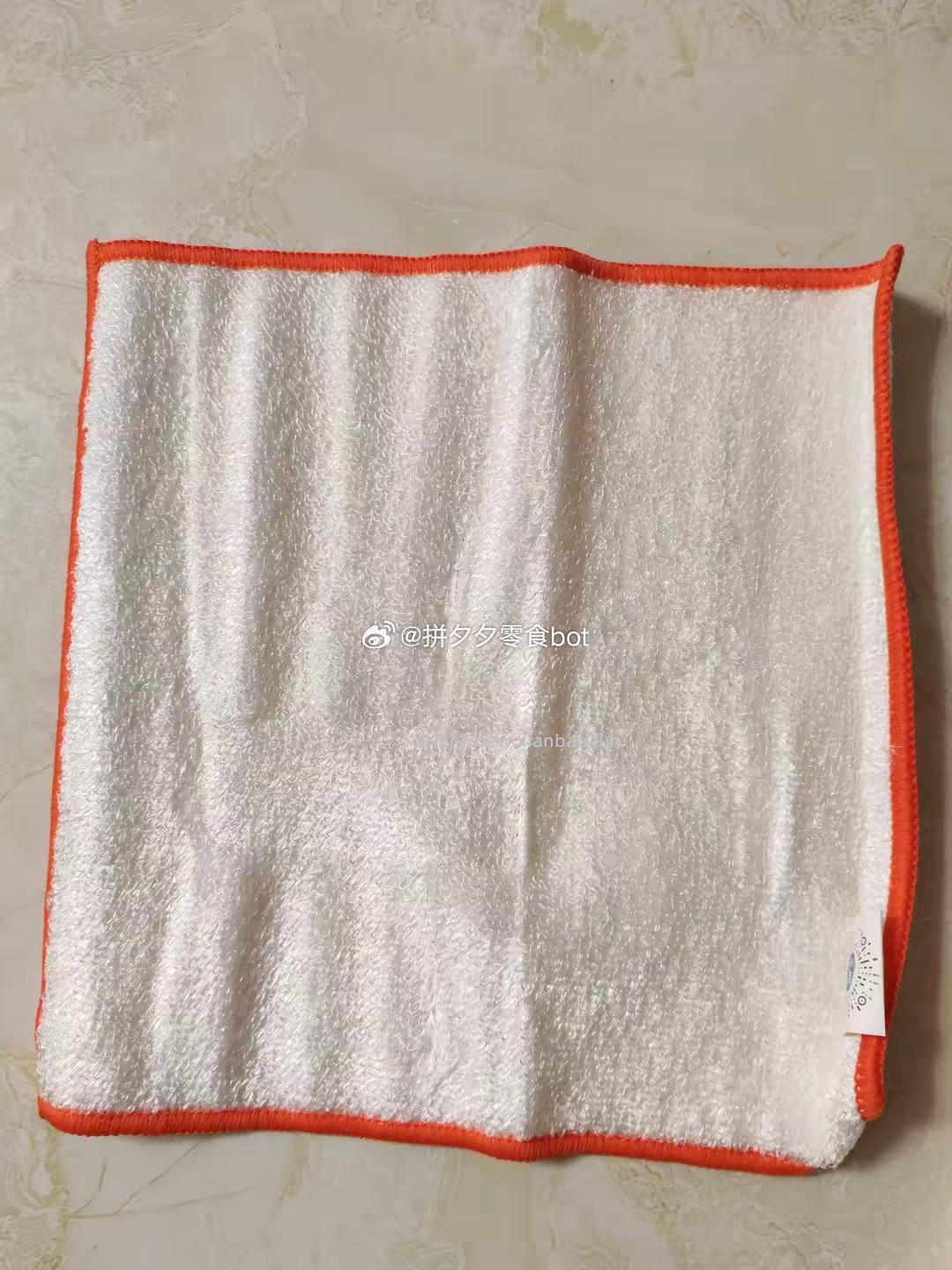 久丽洗碗布竹纤维厨房抹布6条 16.9元 - 线报酷