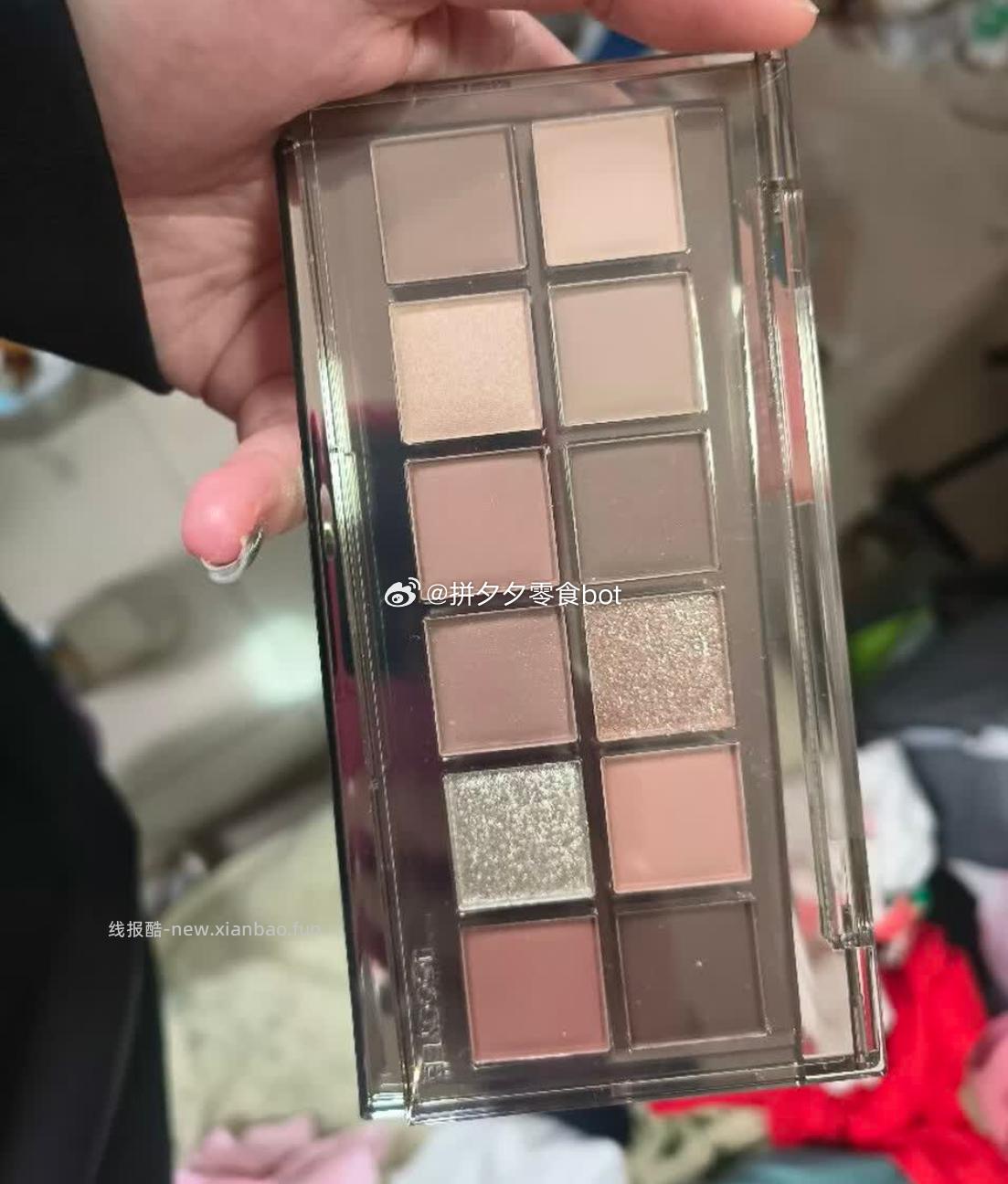 酵色十二色眼影盘 赠双色腮红膏 75元 - 线报酷
