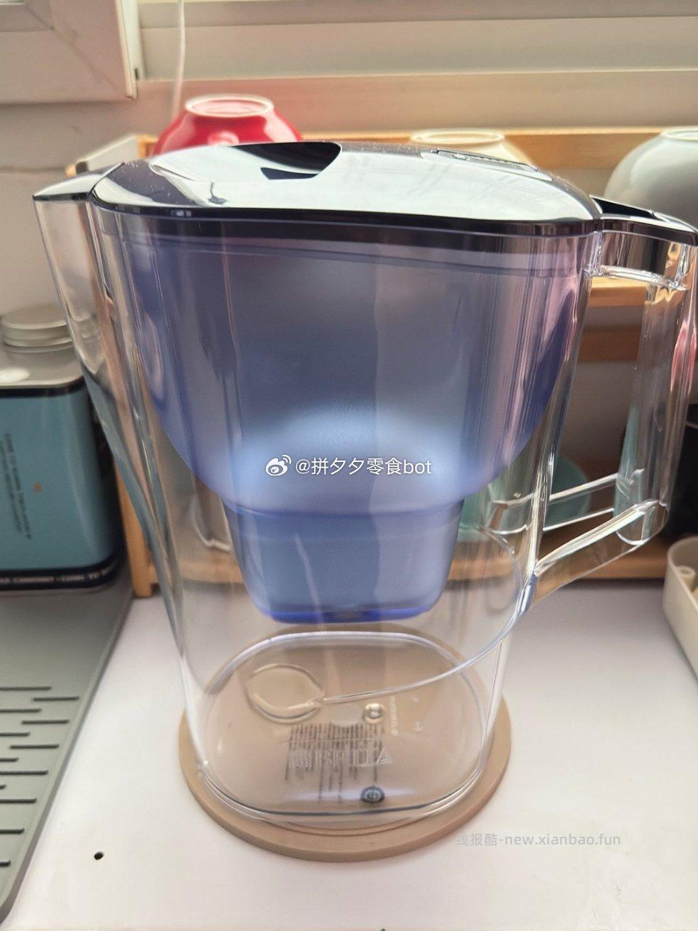 BRITA碧然德滤水壶1个壶+1个内芯 49元 - 线报酷