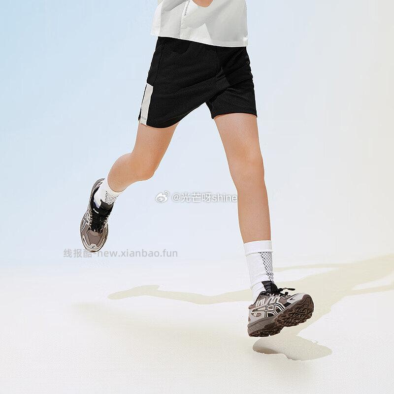 亚瑟士男女儿童吸湿速干运动圆领T恤 49元 - 线报酷