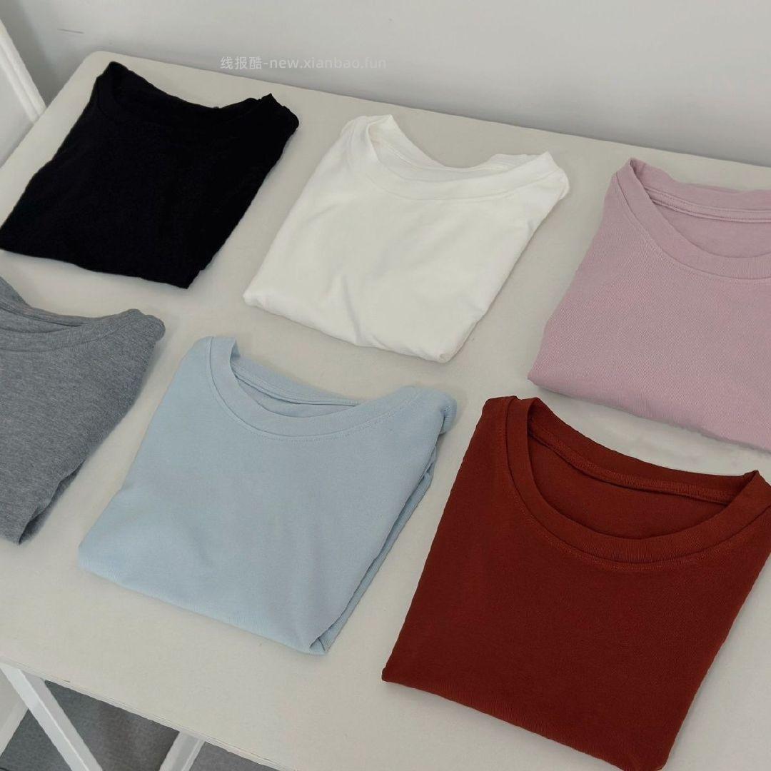 卡芮芊小蛮腰正肩短袖T恤 17.9元 - 线报酷